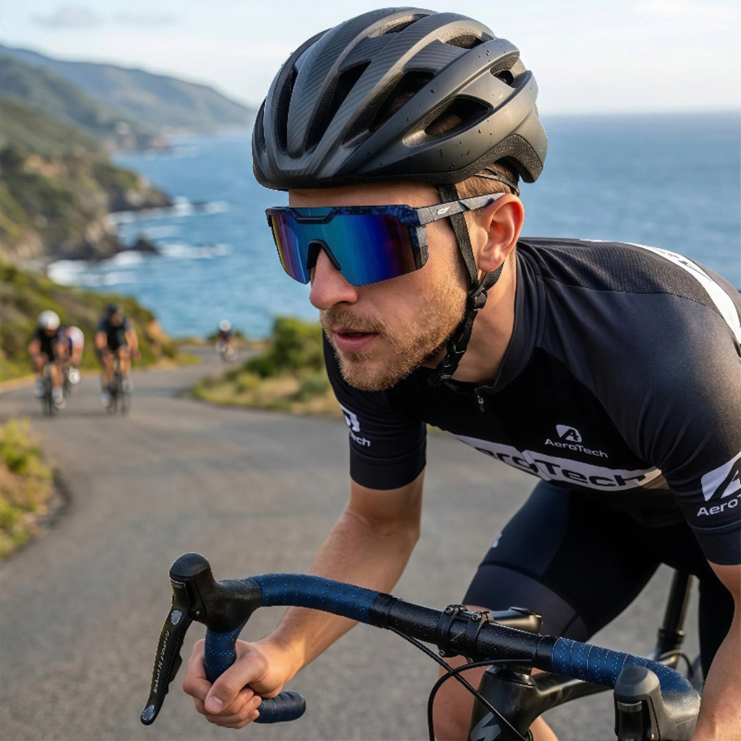 First Lens Neocycler Cycling Sunglasses Blue - S130