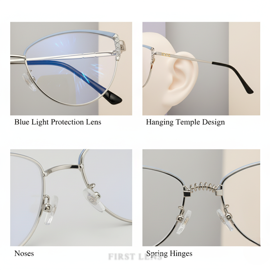 First Lens Marceline Blue Light Computer Glasses - B006