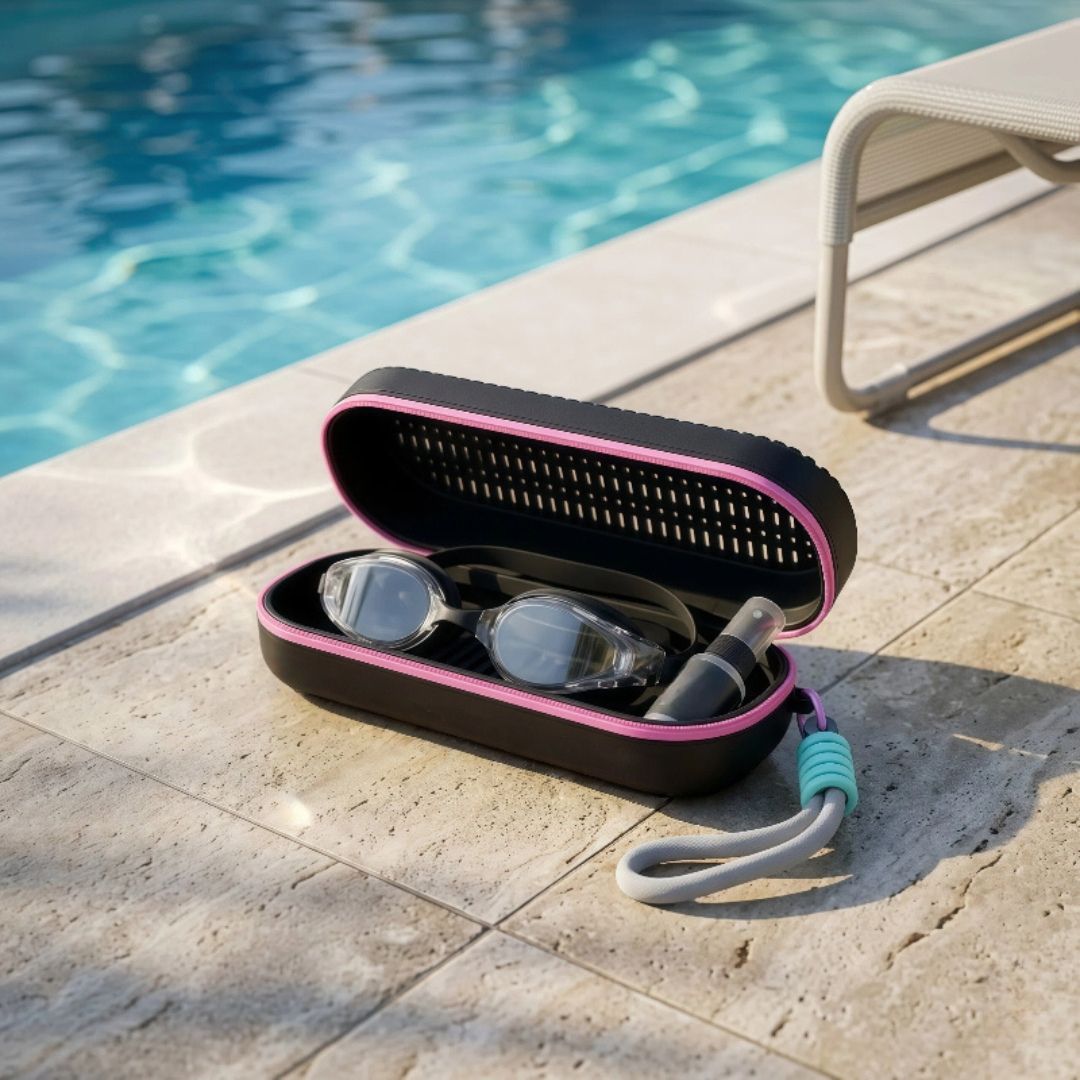 First Lens Portable Swimming Case - Black