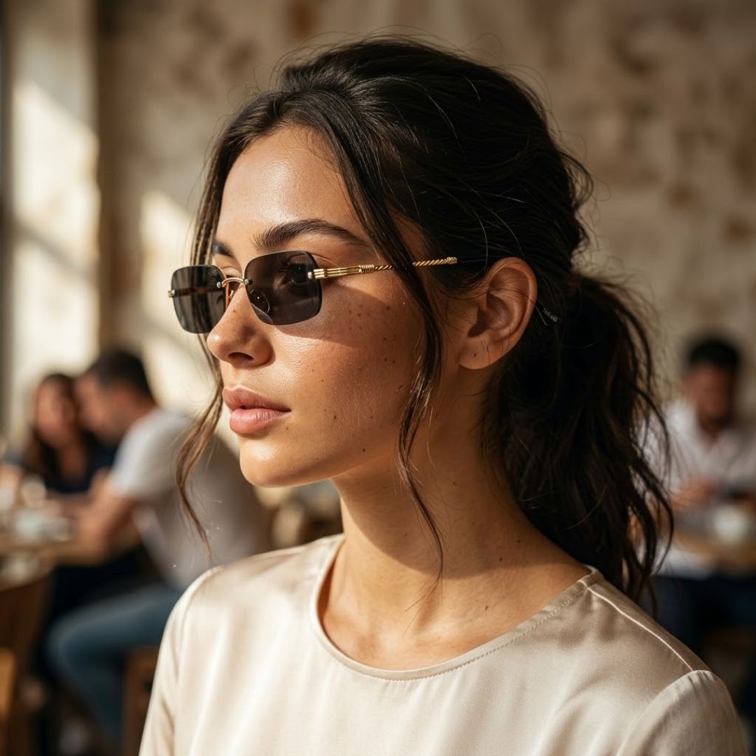 First Lens Glints Sunglasses Black - S282