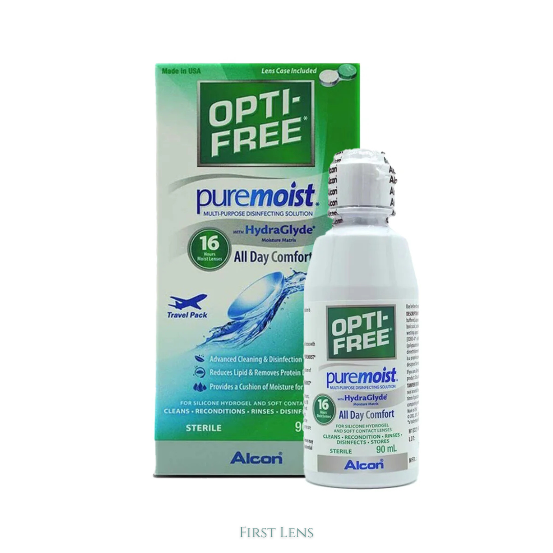 Alcon Opti Free Pure Moist Contact Lens Solution 90 ML