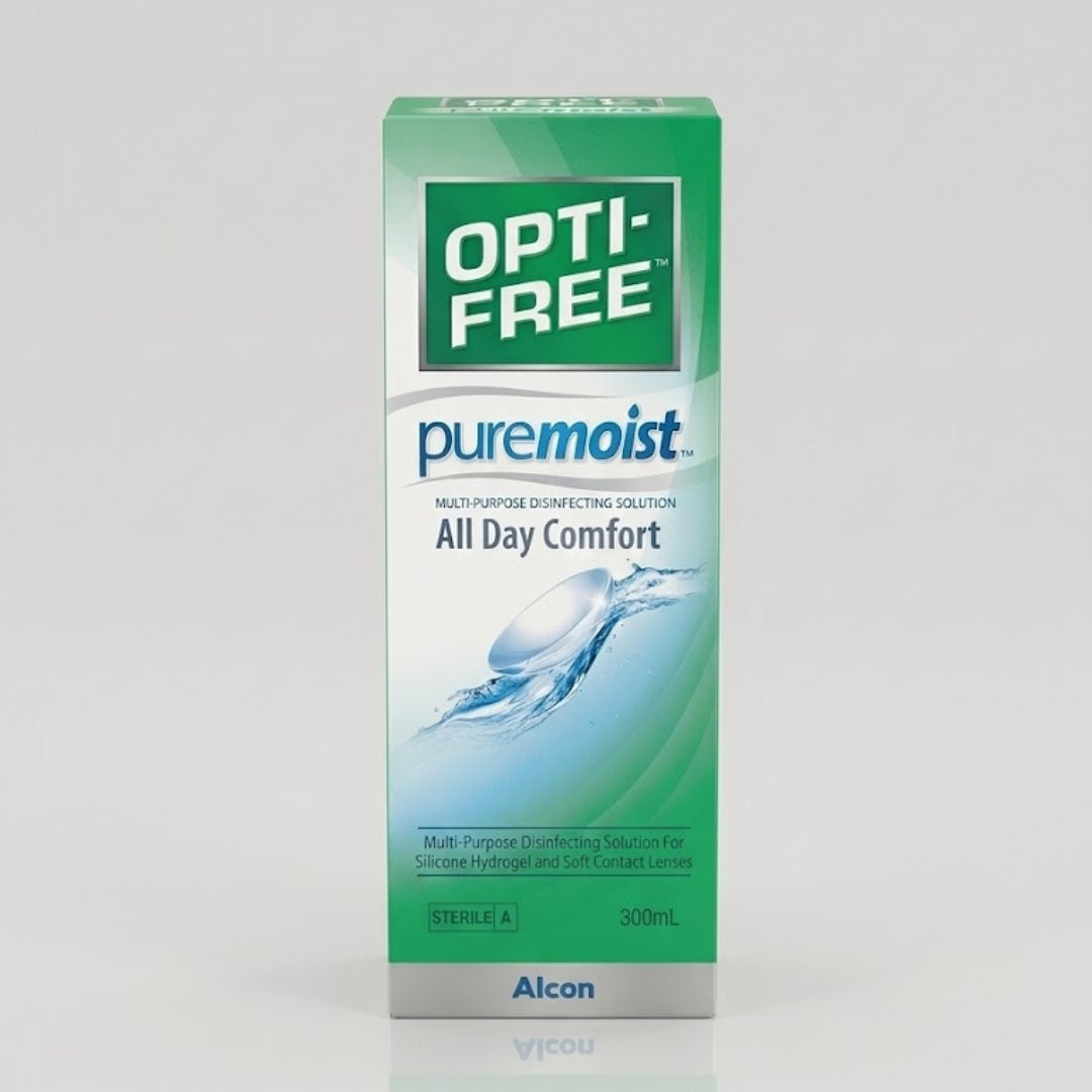 Alcon Opti Free Pure Moist Contact Lens Solution 300 ML