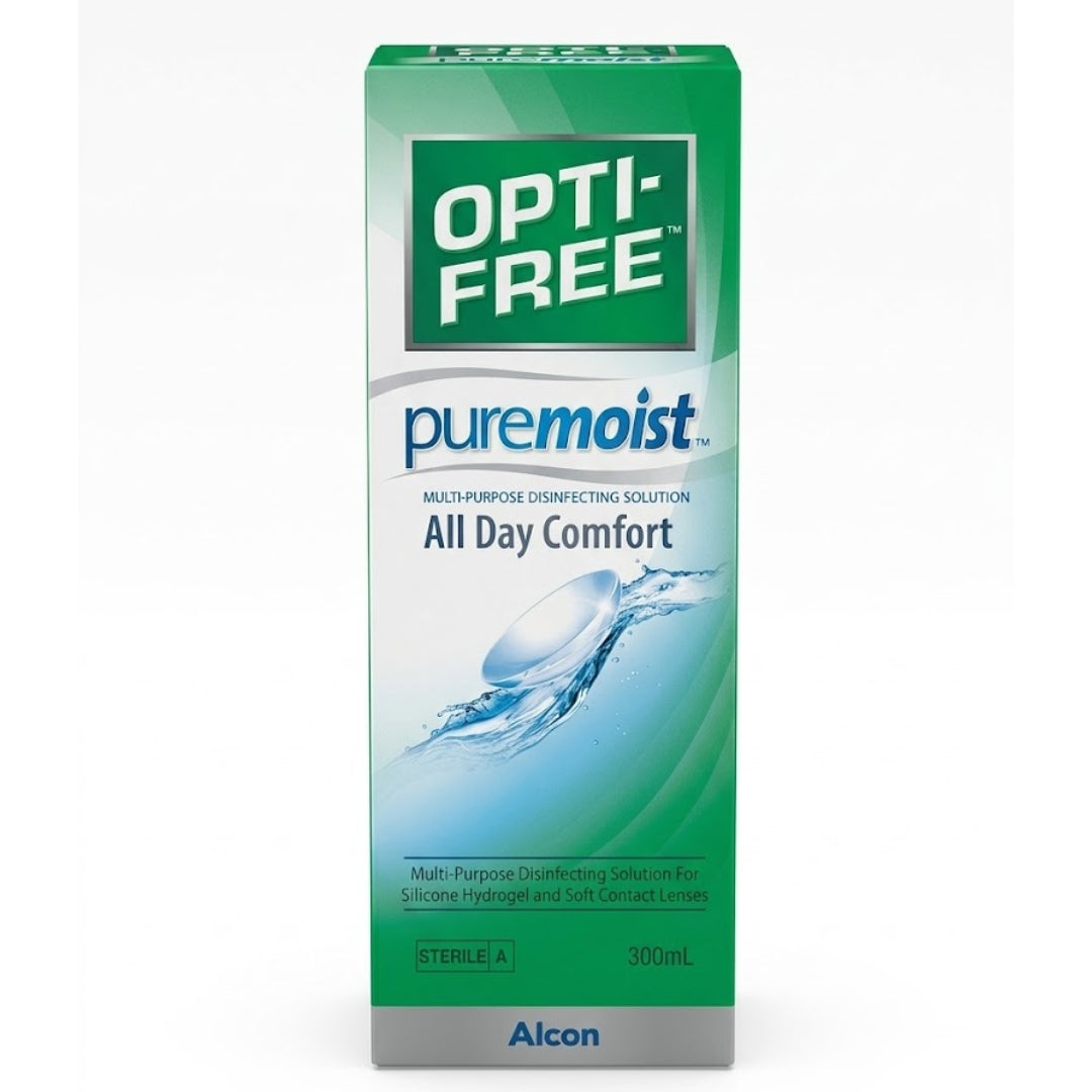 Alcon Opti Free Pure Moist Contact Lens Solution 300 ML