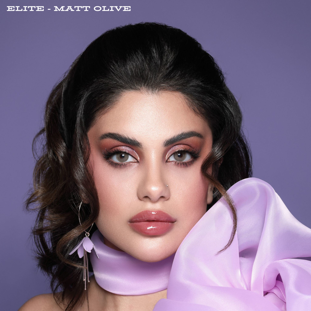 Bella Monthly Elite Collection Matt Olive (2 Lens/Box)