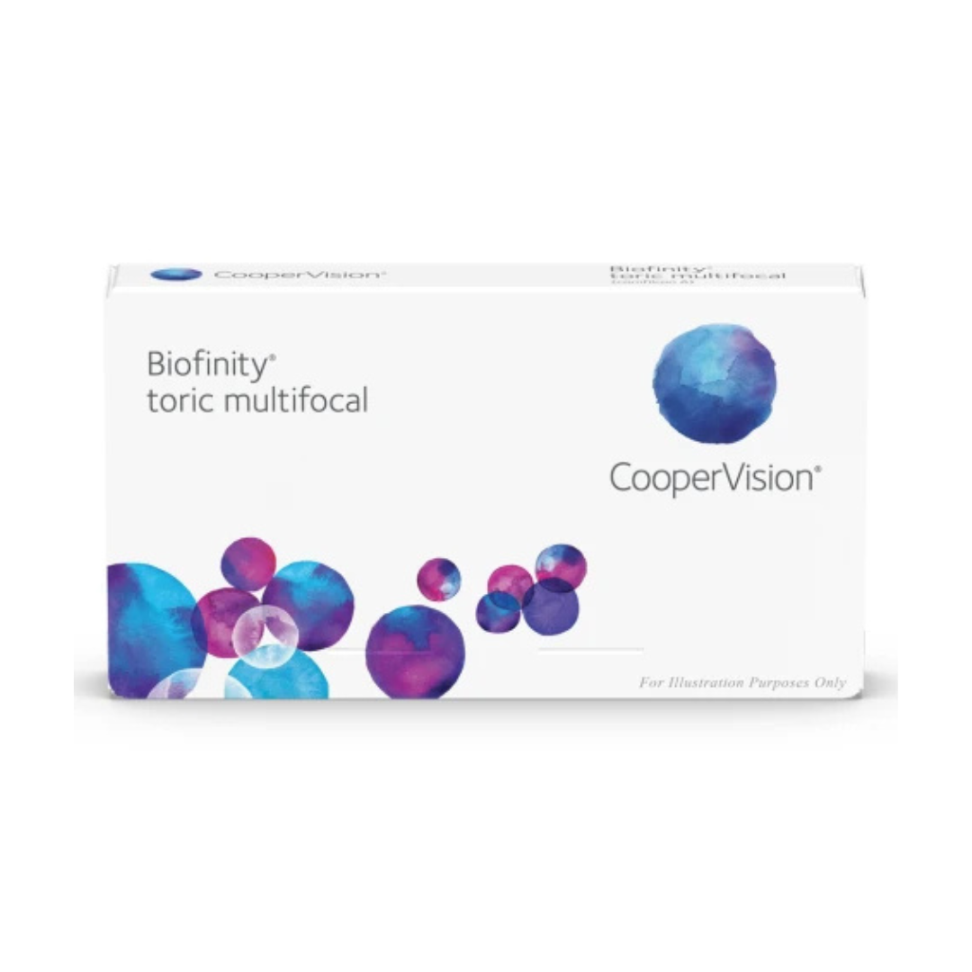 Cooper Vision Biofinity Toric Multifocal Monthly (3 Lens/box)