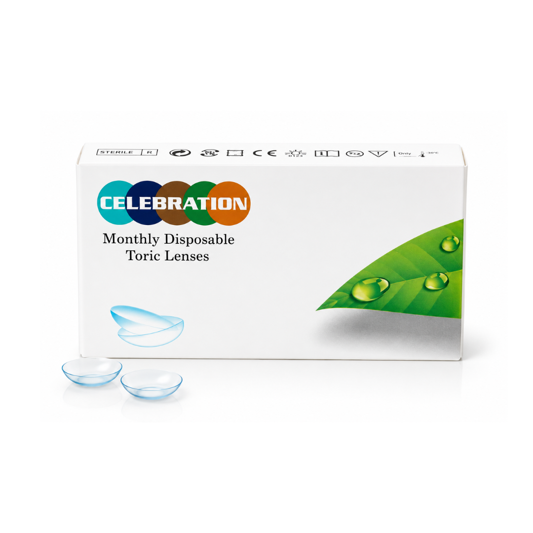 Celebration Monthly Disposable Toric Lenses (3 Lens/Box)