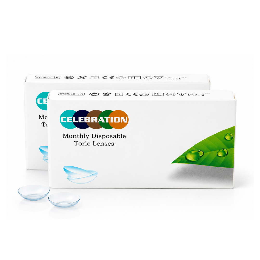 Celebration Monthly Disposable Toric Lenses (3 Lens/Box)