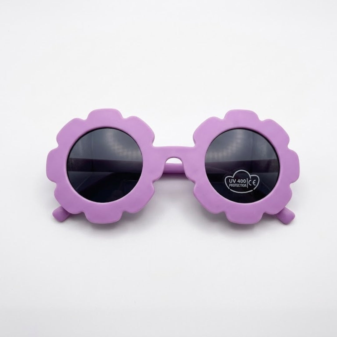 First Lens Charm Customized Kids Sunglasses With Name UV400 Lavendar - S431