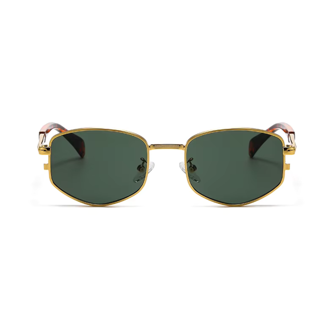 First Lens AeroPrime UV400 Sunglasses - Leopard-Green - S334