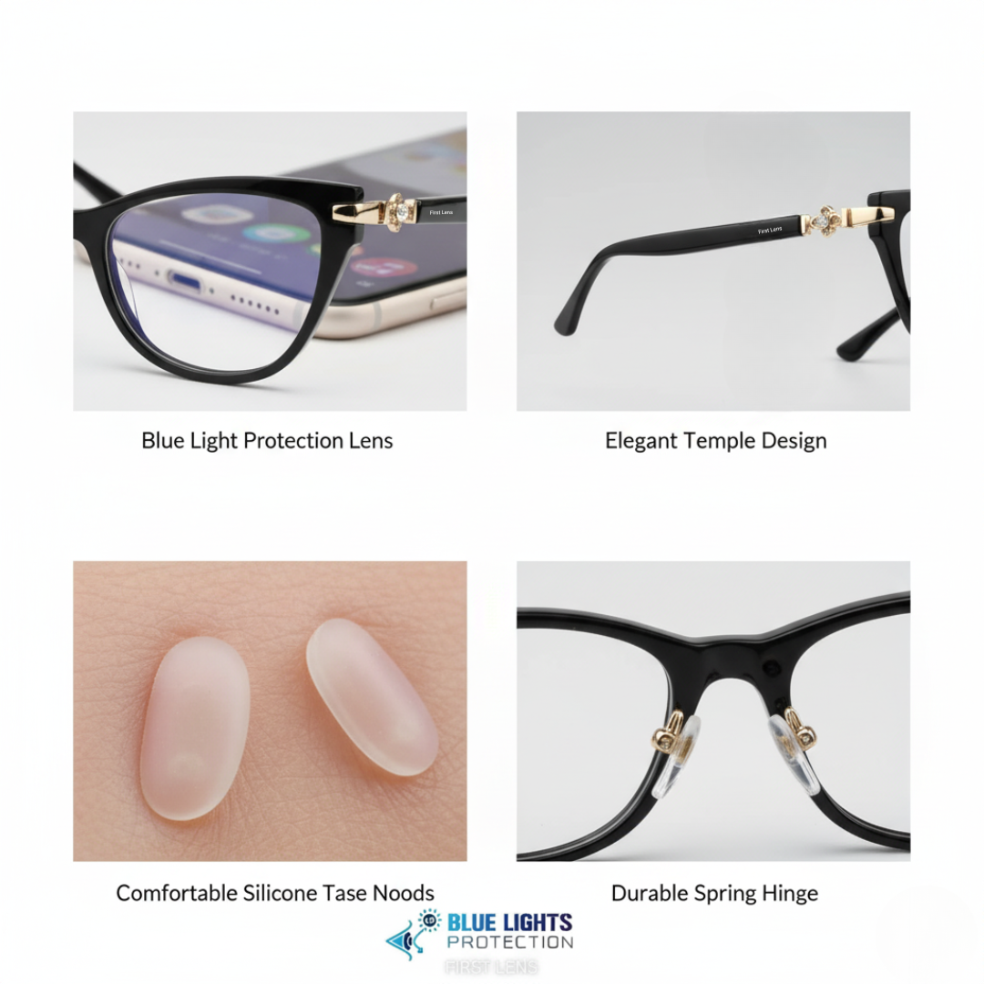 First Lens Aurelia Blue Light Computer Glasses - B017