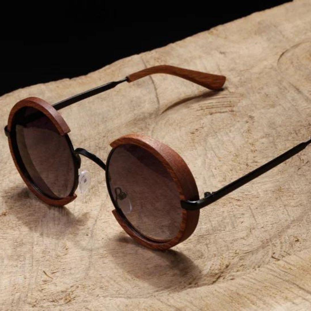 First Lens BambooBreeze Wooden (UV + Polarized) Sunglasses 004