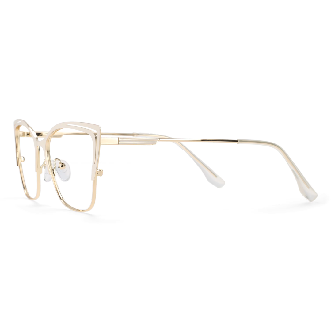 First Lens Beige Charm Cat-Eye Blue Light Computer Glasses