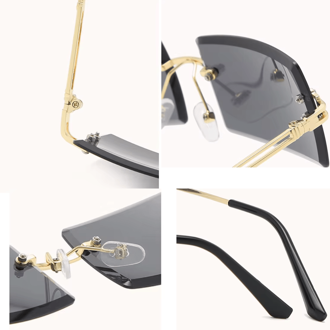 First Lens Blush Luxe Gradiant Sunglasses - S073