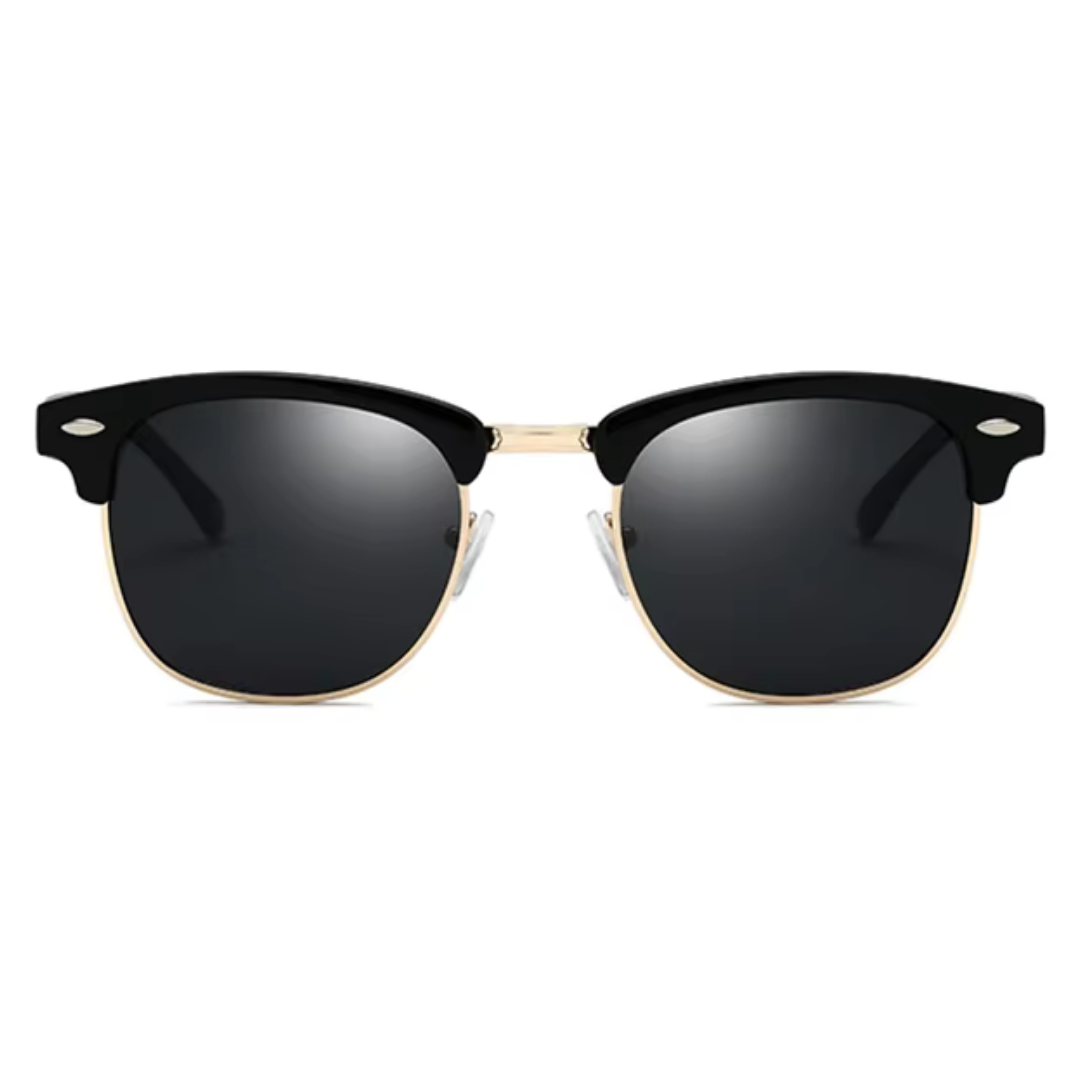 First Lens Bold Matte Sunglasses UV400 - Black - S051