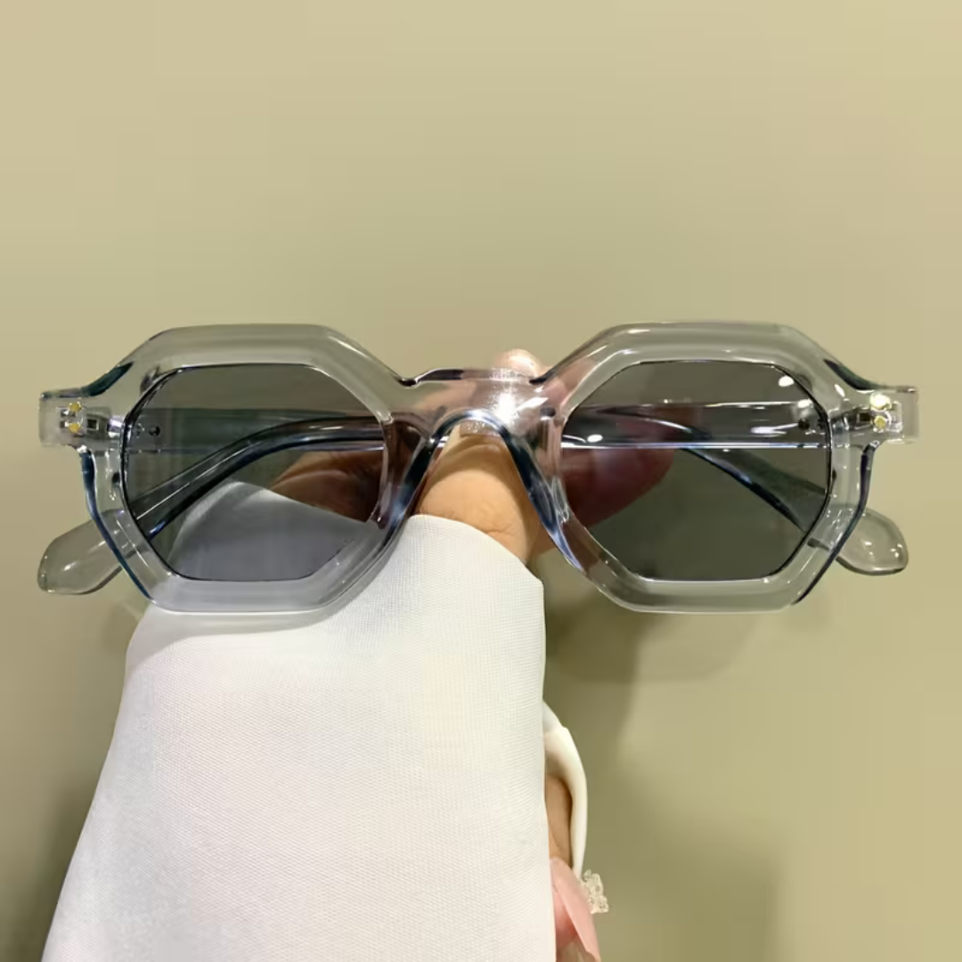 First Lens Bold Octagon Sunglasses - UV400 - S048