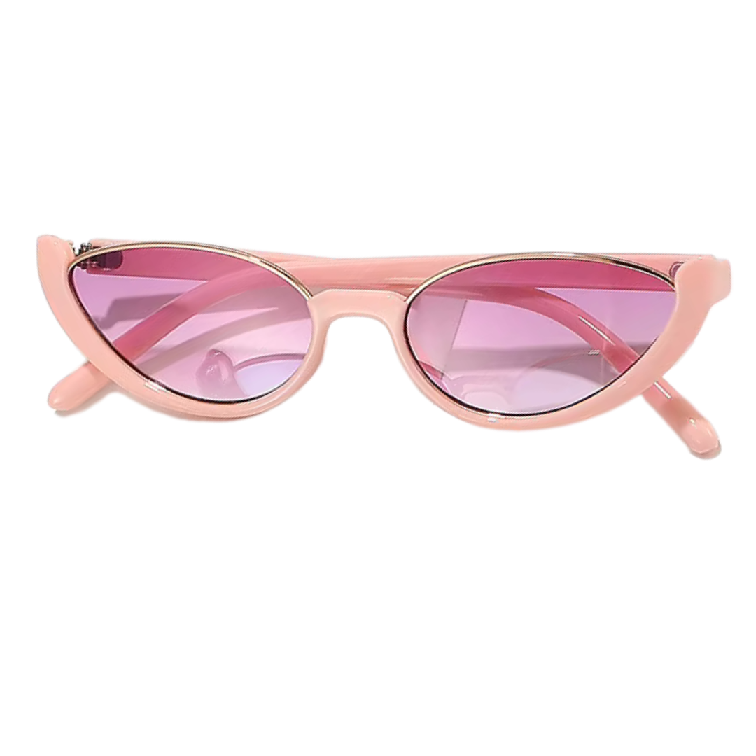 First Lens Cat Eye Eclipse Sunglasses UV-400