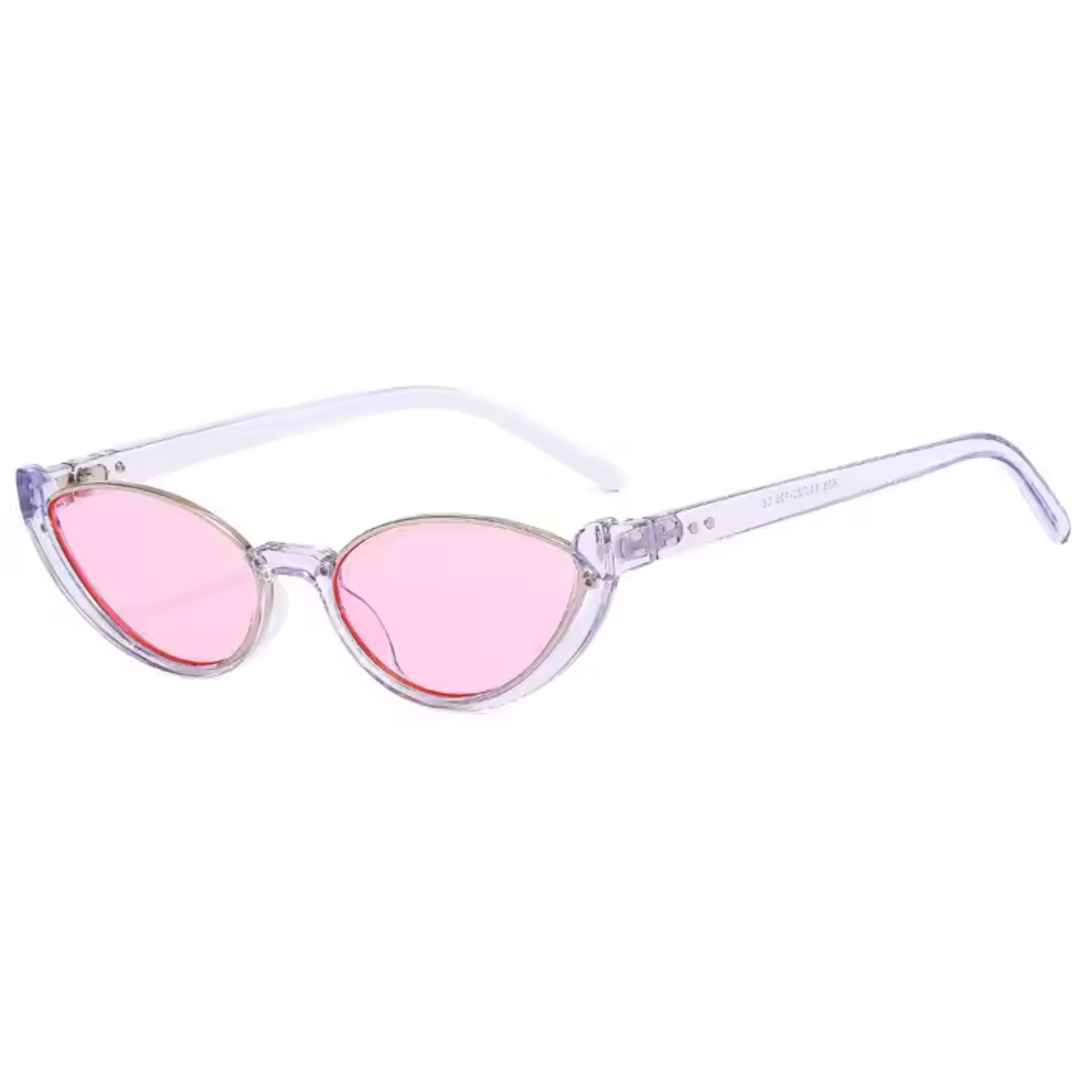 First Lens Cat Eye Eclipse Sunglasses UV-400