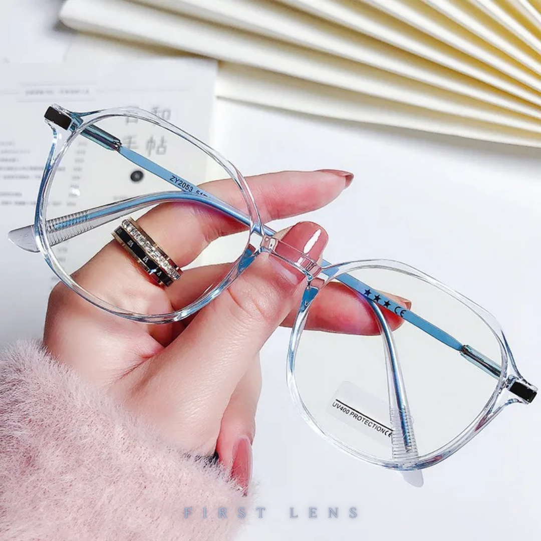 First Lens Chic Square Blue Light Computer Glasses - B043