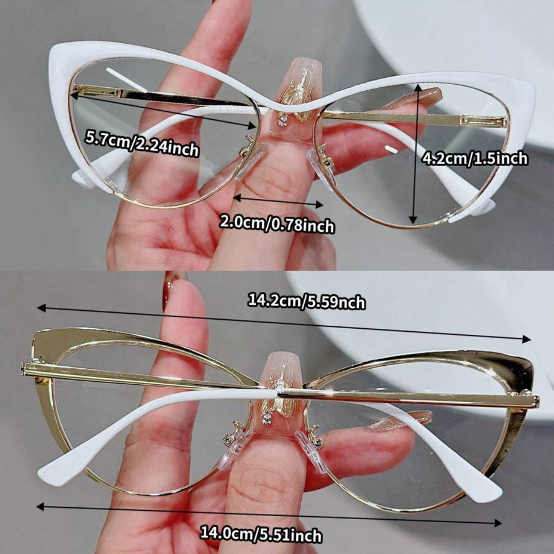 First Lens Meow Blue Light Computer Glasses - Clear - B050