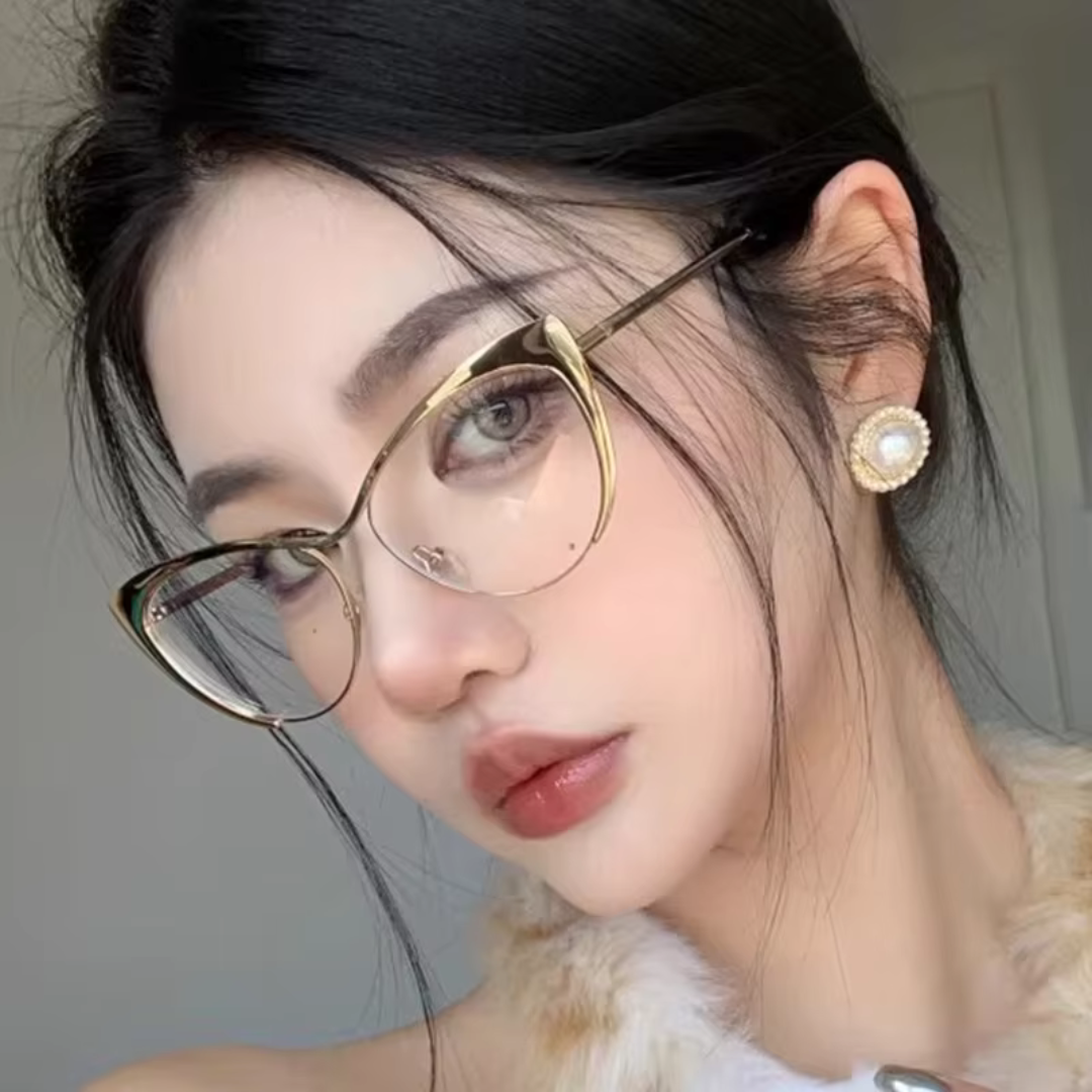 First Lens Meow Blue Light Computer Glasses - Clear - B050