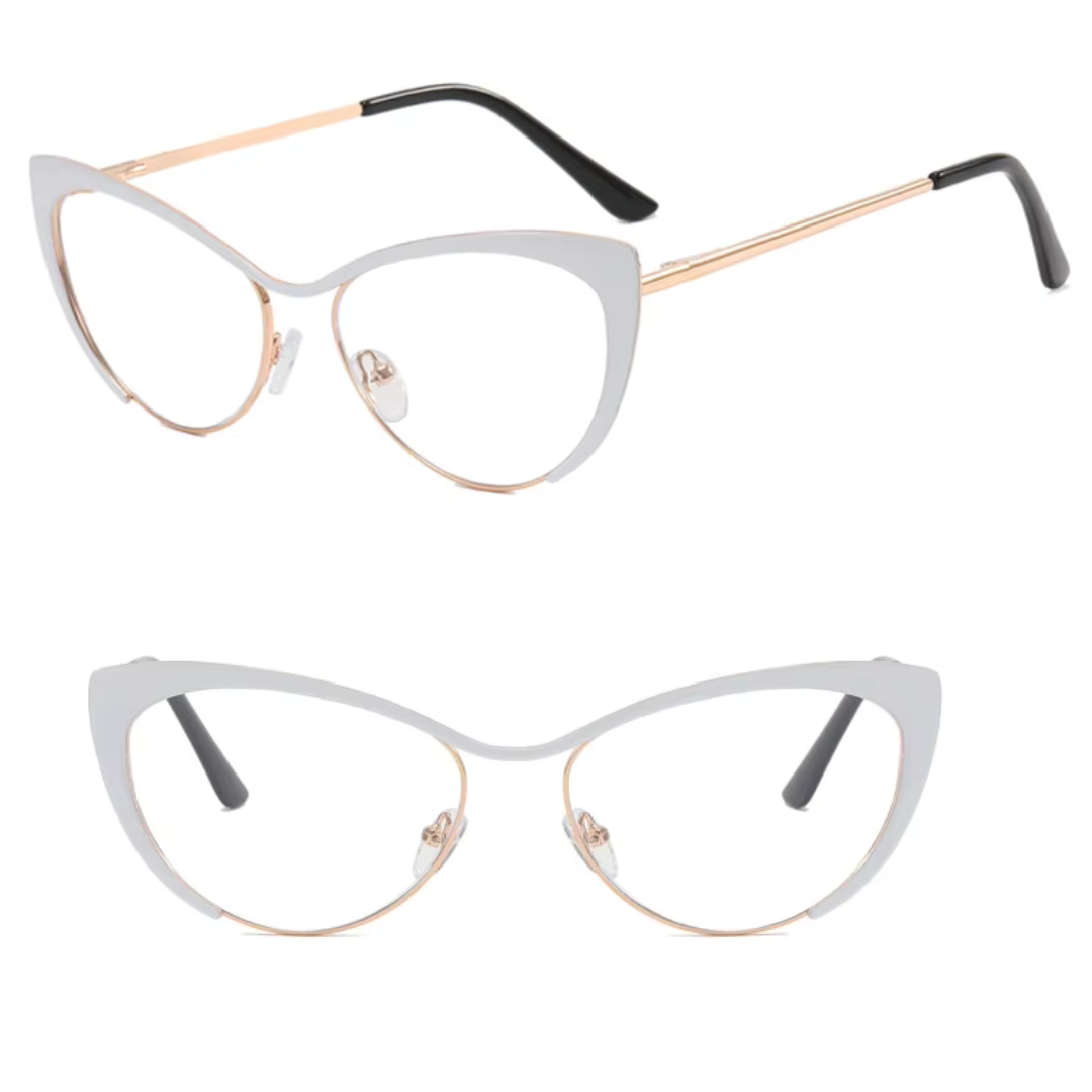 First Lens Meow Blue Light Computer Glasses - Clear - B050