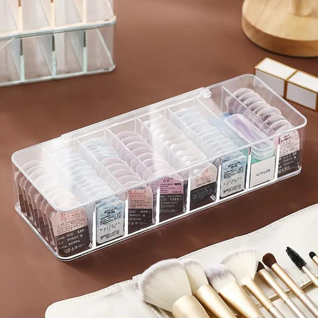 First Lens Transparent Contact Lens Organizer