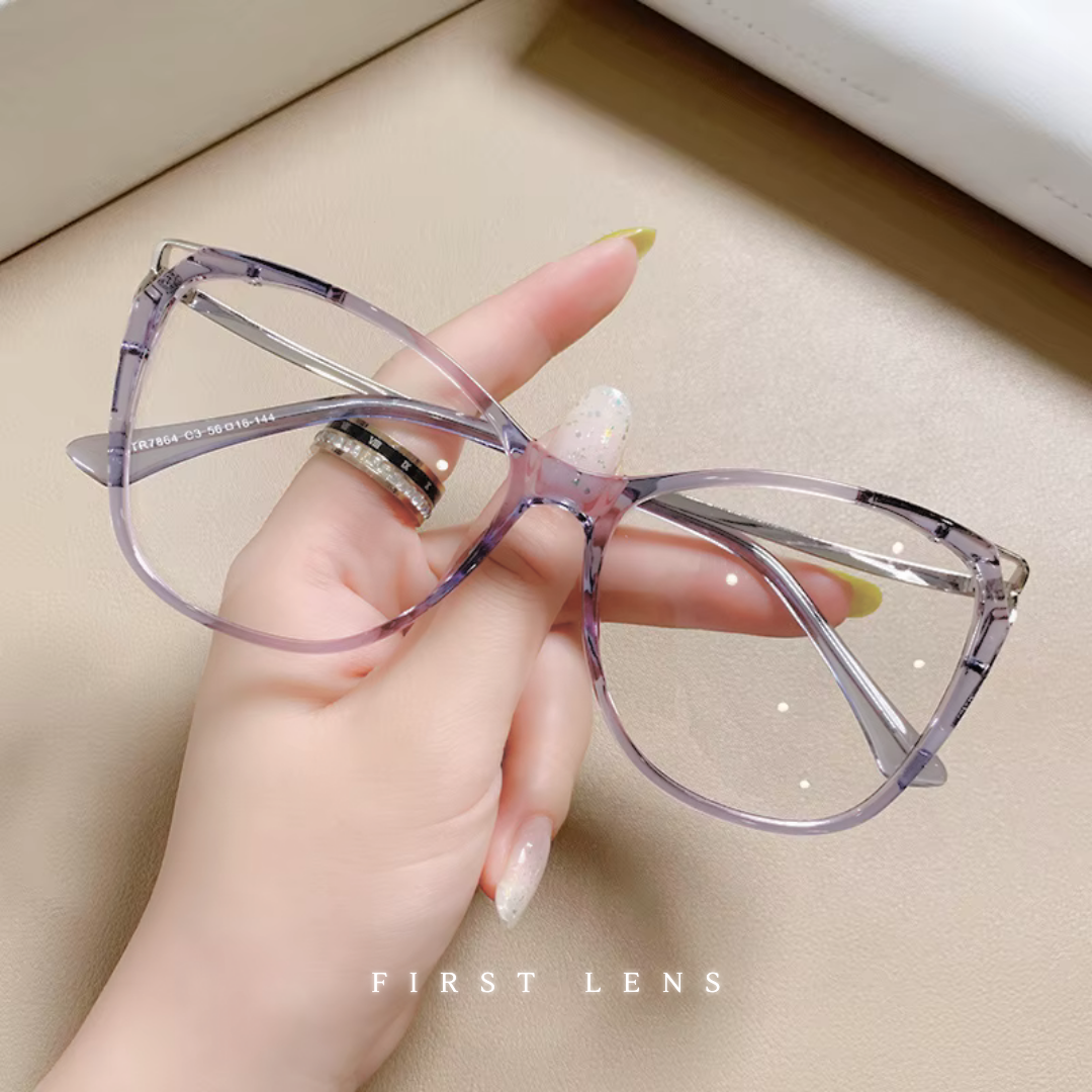 First Lens Crystal-Vue Blue Light Computer Glasses - B040