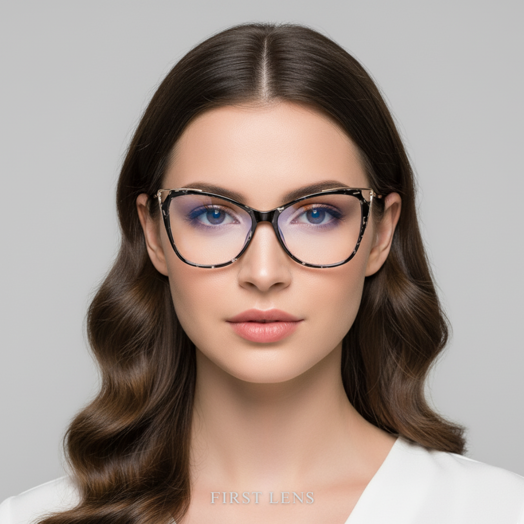 First Lens Crystal-Vue Blue Light Computer Glasses - B040