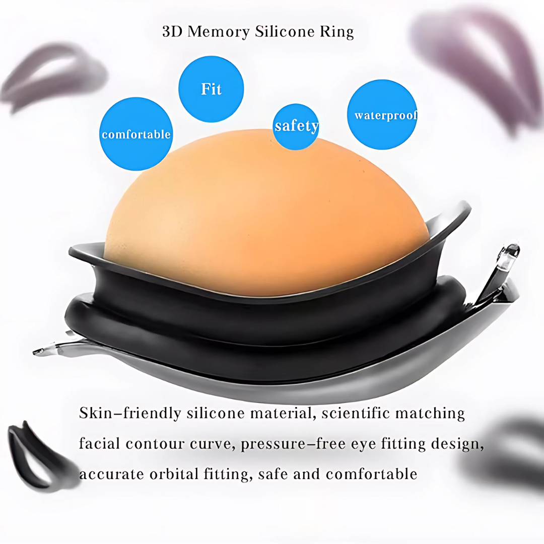 Adjustable strap swimming goggles for a comfortable and secure fit.