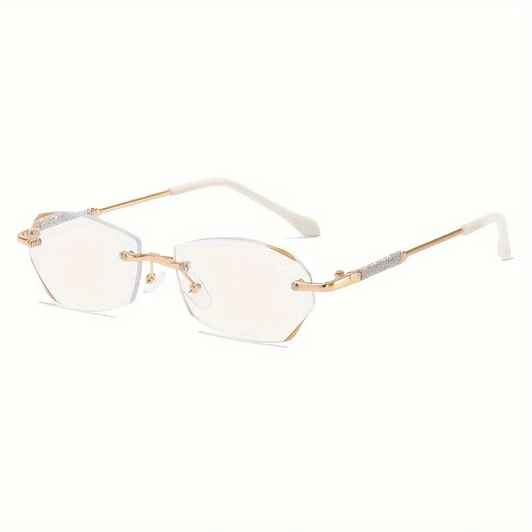 First Lens Diamond-Blink Blue Light Reading Glasses - R004