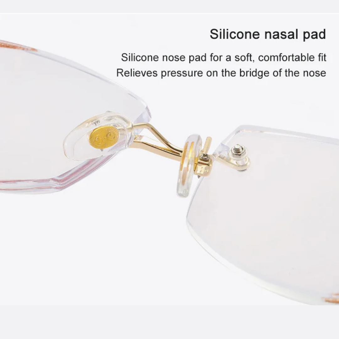 First Lens Diamond-Blink Blue Light Reading Glasses - R004