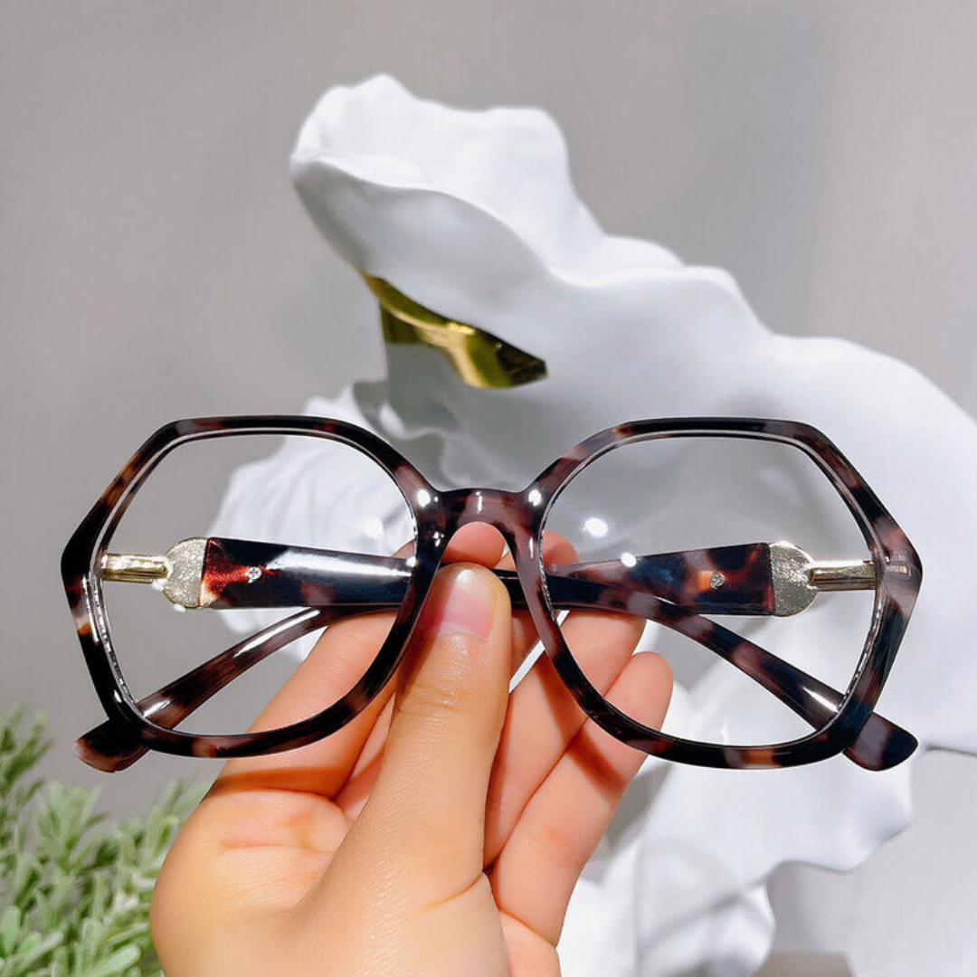 First Lens Diamond-Cut Transparent computer glasses - B061