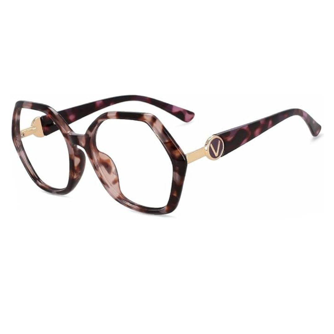 First Lens Diamond-Cut Transparent computer glasses - B061