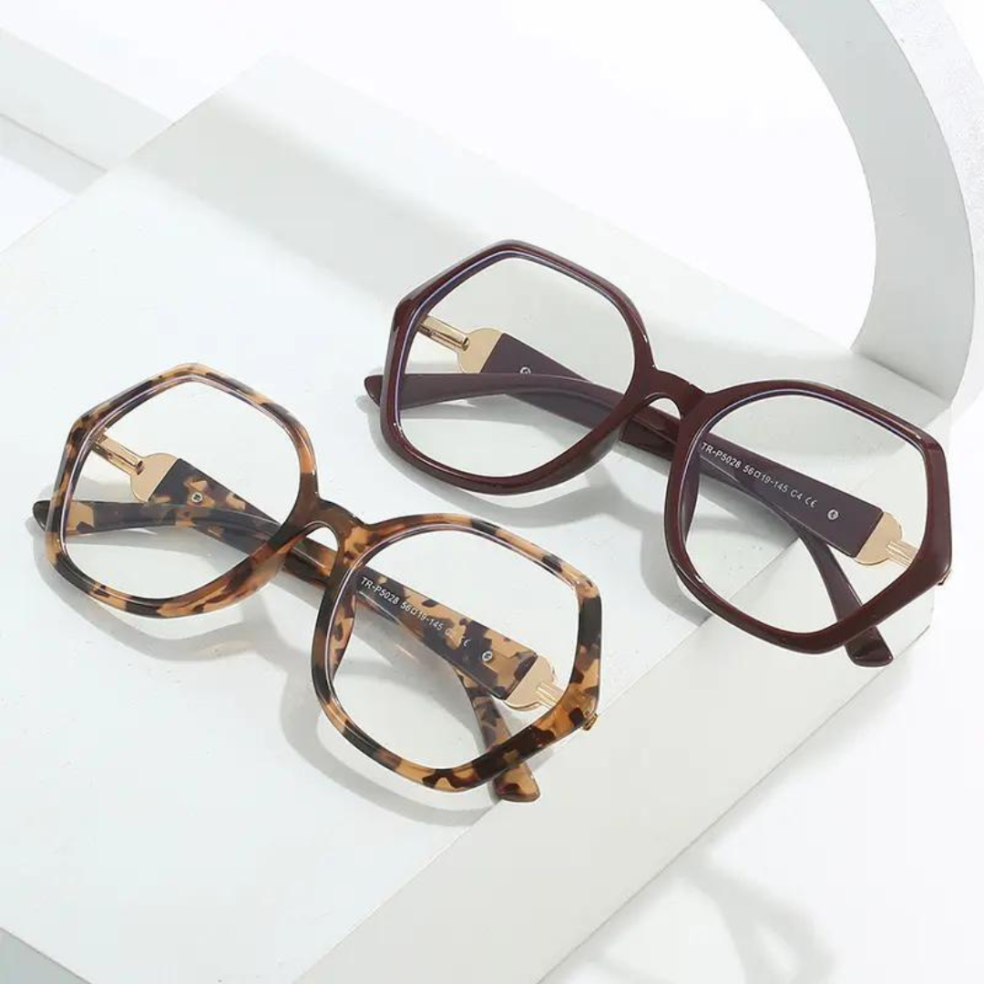 First Lens Diamond-Cut Transparent computer glasses - B061