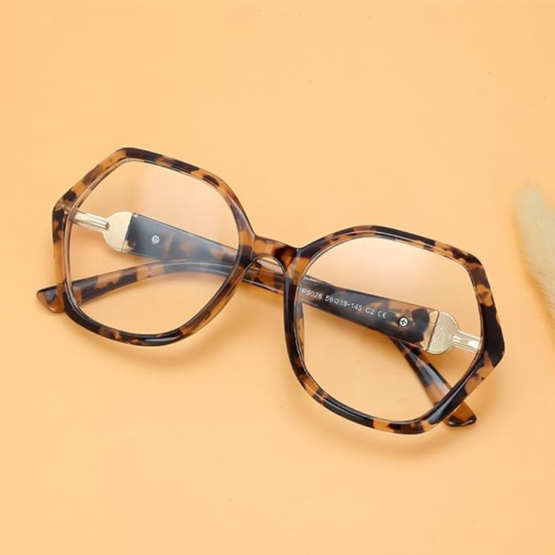 First Lens Diamond-Cut Transparent computer glasses - B061