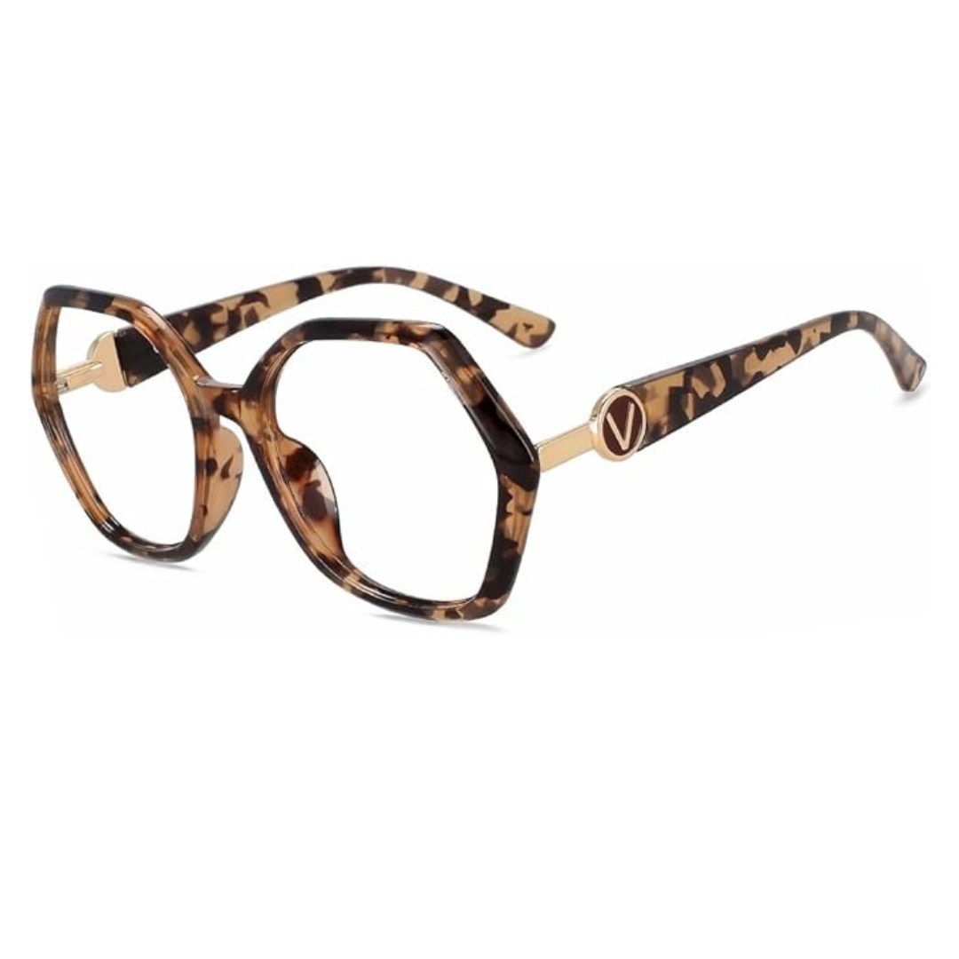 First Lens Diamond-Cut Transparent computer glasses - B061
