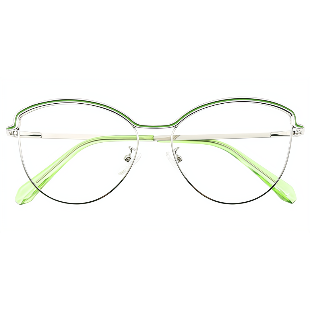 First Lens Elegant Cat-Eye Blue Light Computer Glasses - B039