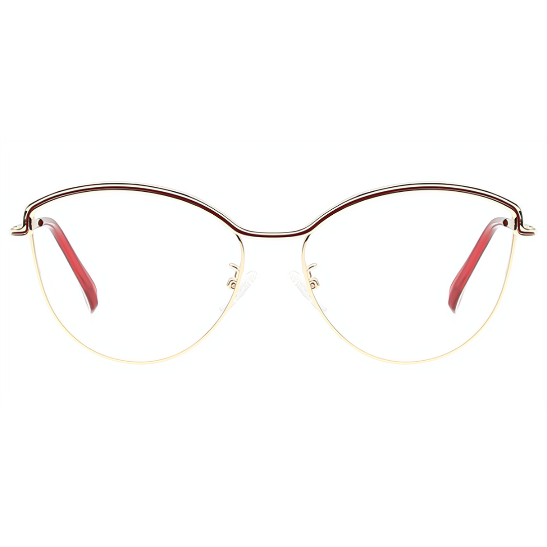 First Lens Elegant Cat-Eye Blue Light Computer Glasses - B039