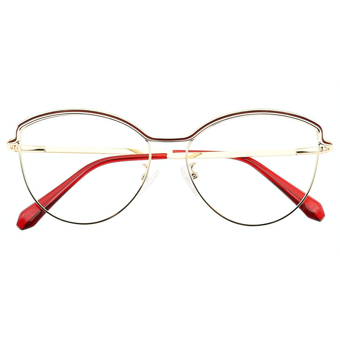First Lens Elegant Cat-Eye Blue Light Computer Glasses - B039