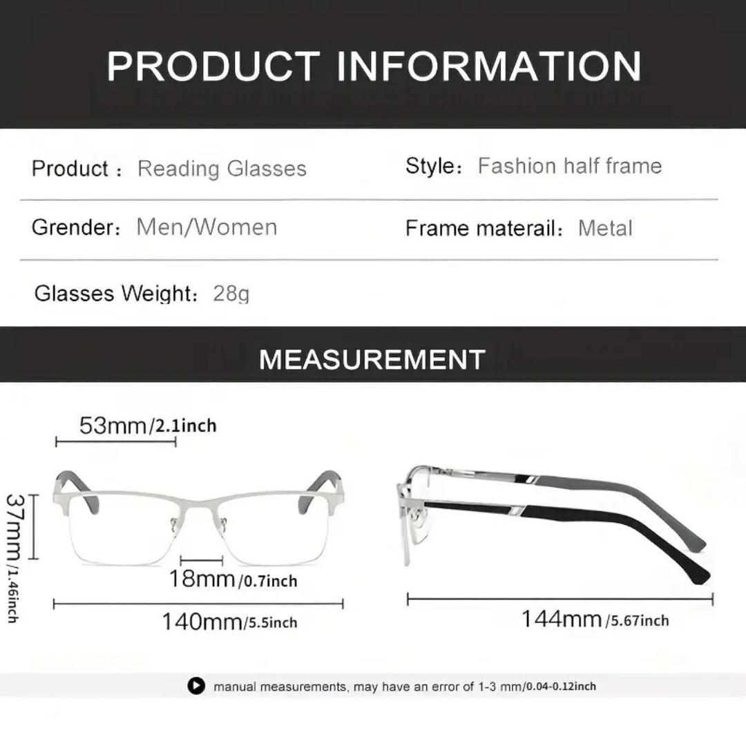 First Lens EyeUrg Blue Light Reading Glass - R009