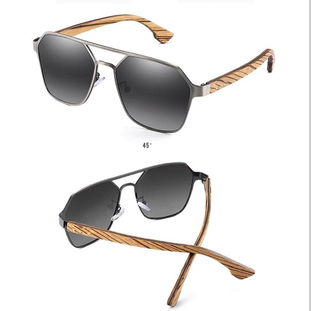First Lens Grove Wooden (UV + Polarized) Sunglasses 006