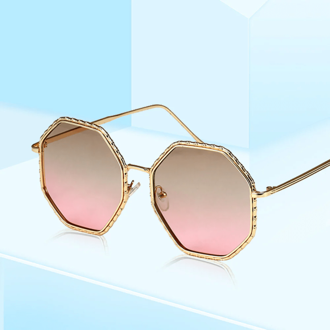 First Lens Glam Oversized Sunglasses - S071