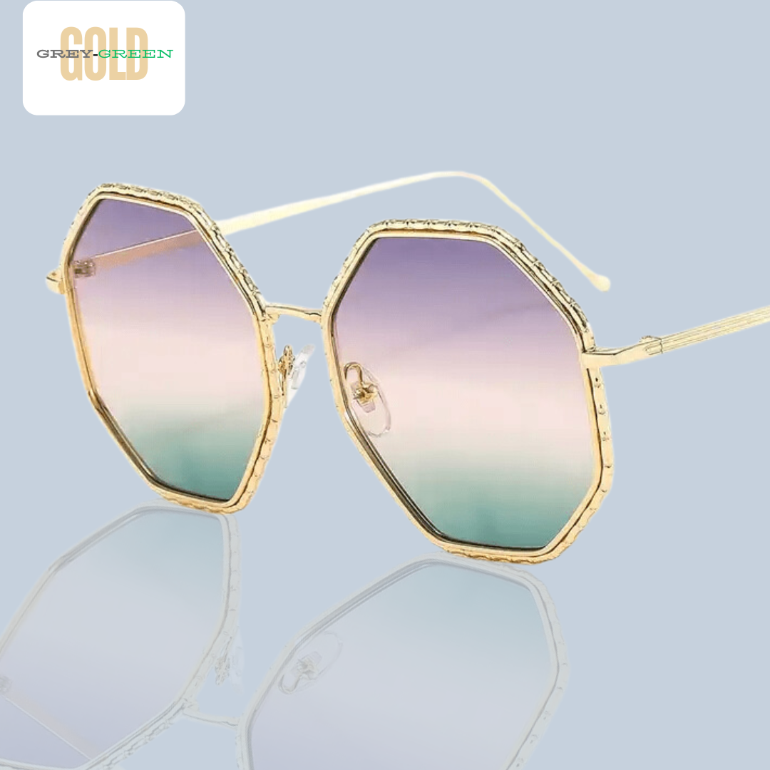 First Lens Glam Oversized Sunglasses - S071