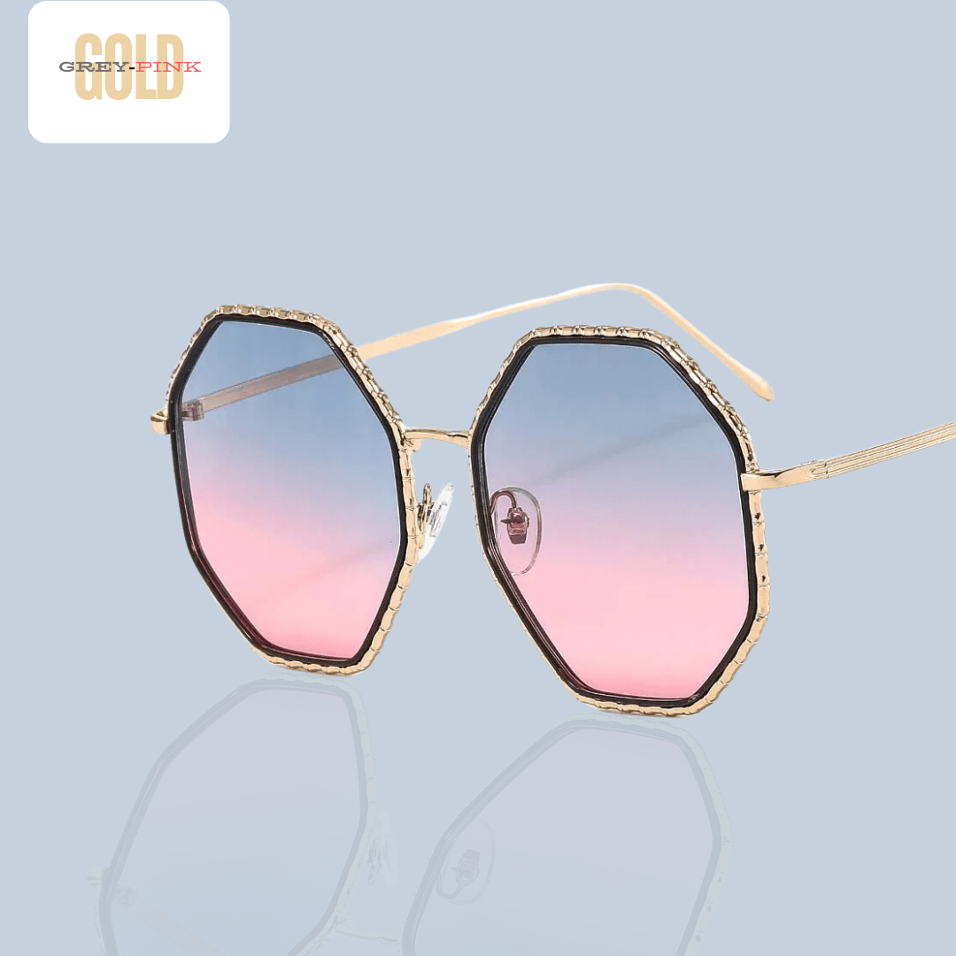 First Lens Glam Oversized Sunglasses - S071