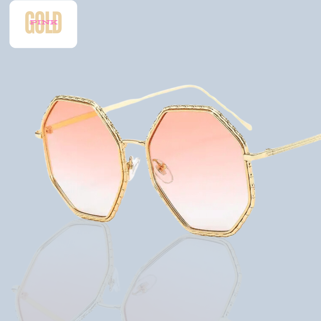 First Lens Glam Oversized Sunglasses - S071