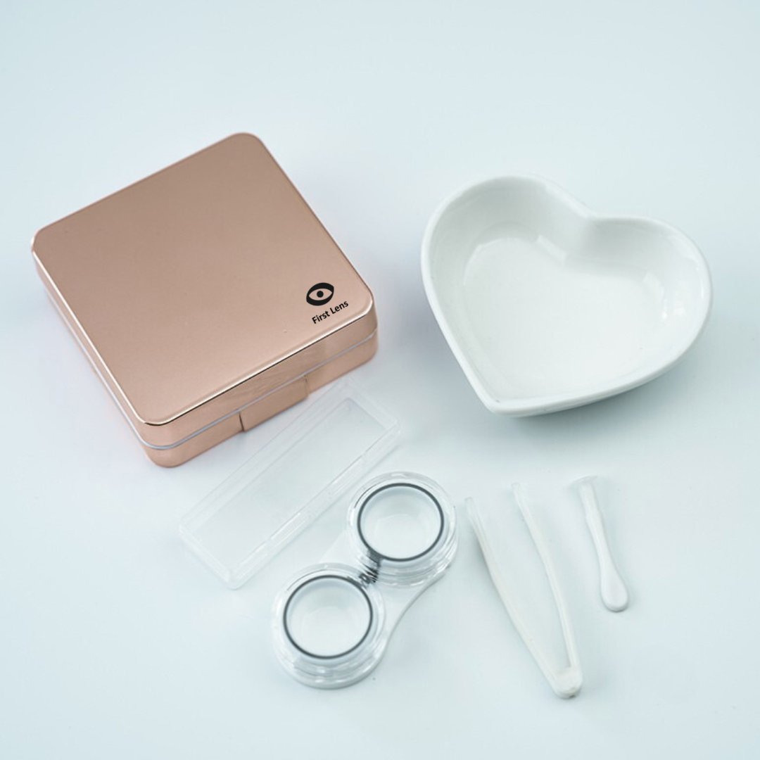 First Lens Glimmer Contact Lens Travel Kit