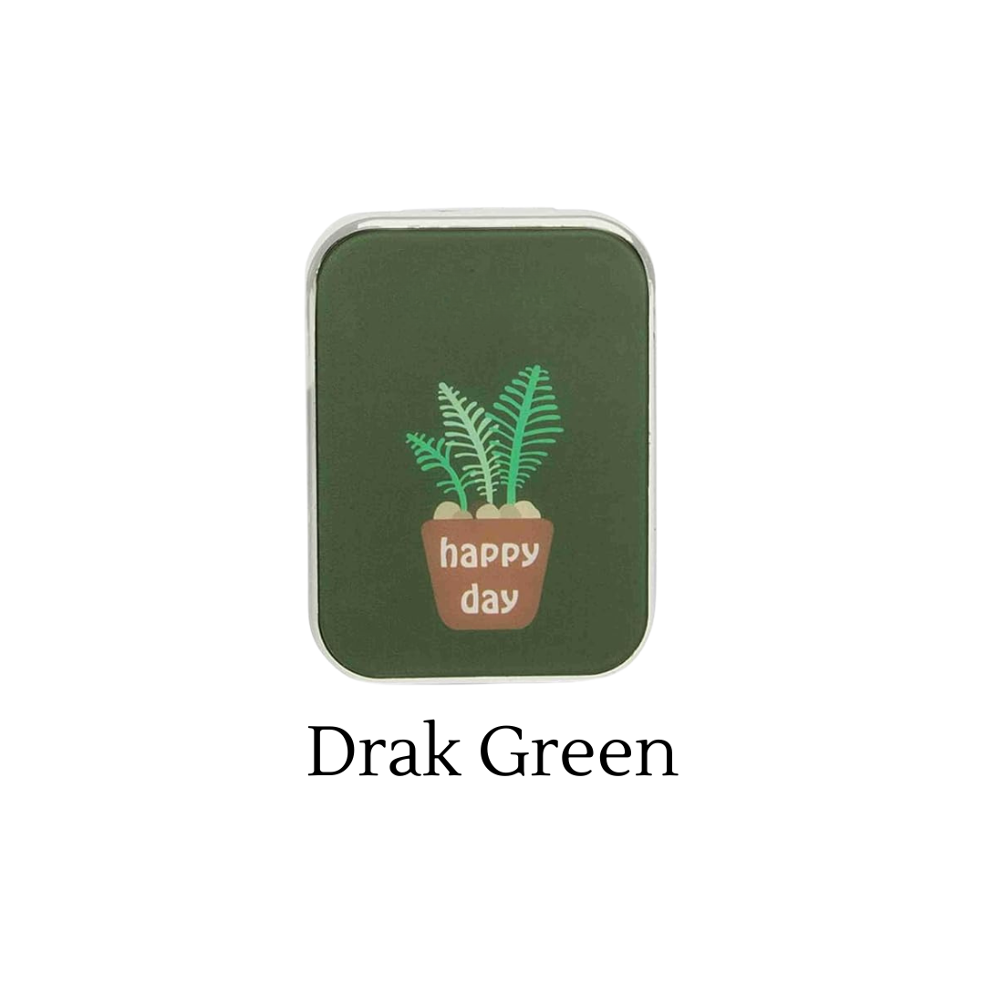 First Lens GreenLeaf Dual Case Contact Lens Travel Kit