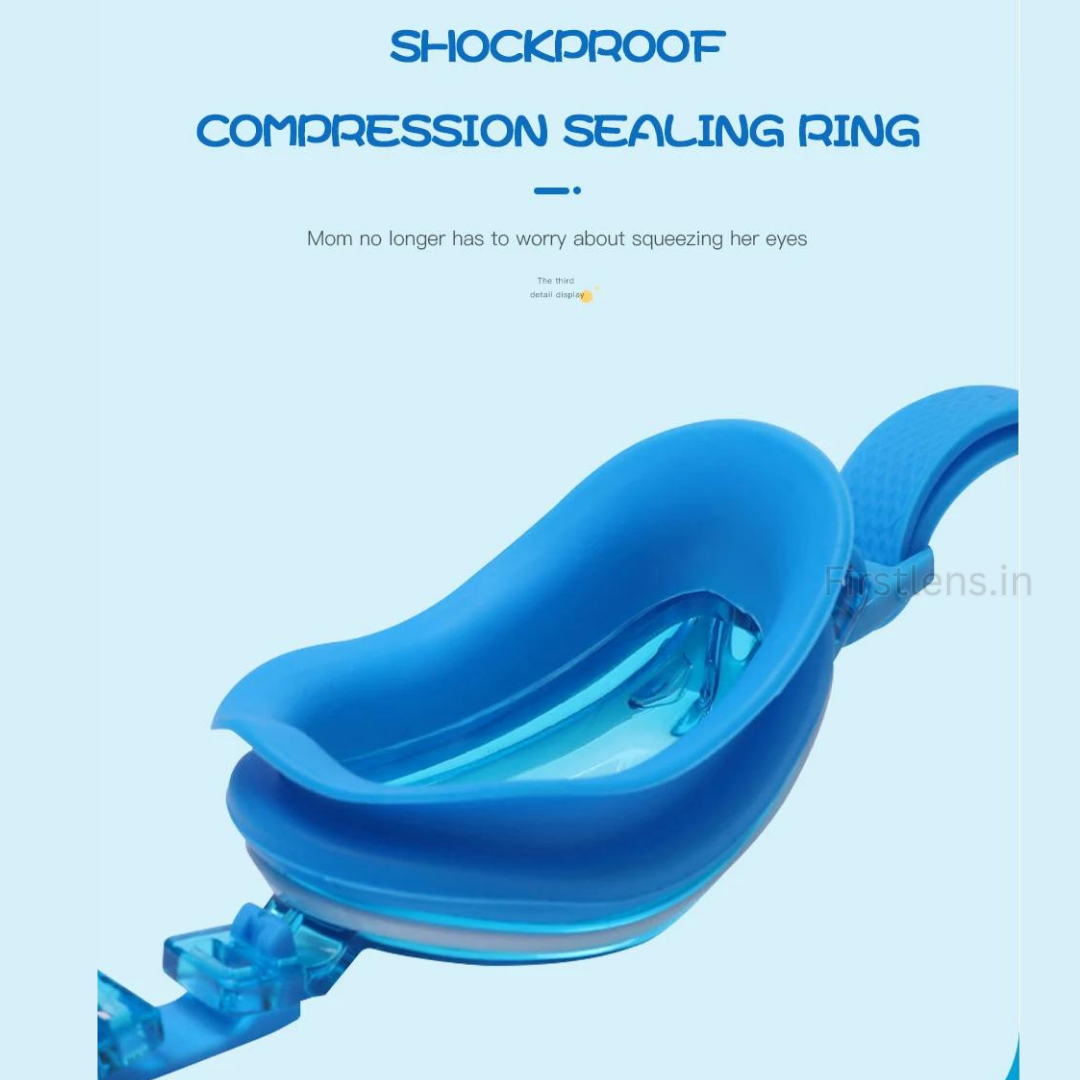 Leak-proof design of First Lens Junior Swimming Goggles for Kids - 007