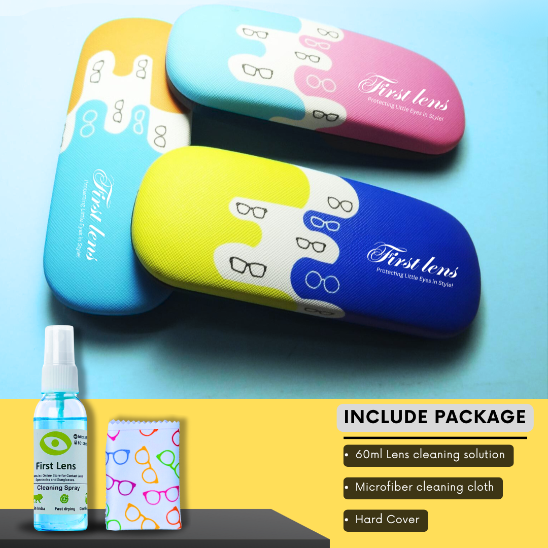 First Lens Kids Custom Sunglasses With Name UV-Black-400