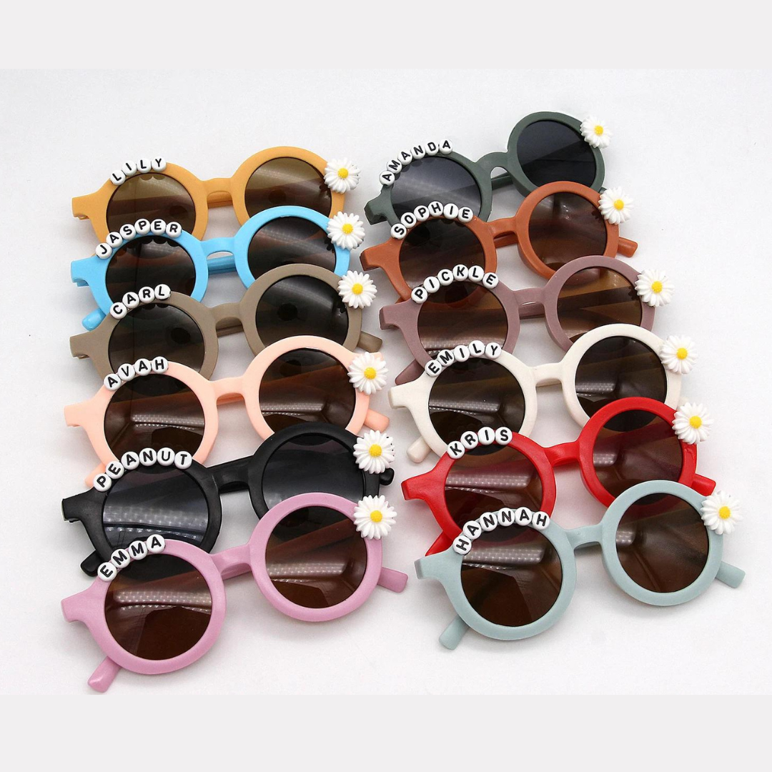 First Lens Kids Custom Sunglasses With Name UV-400